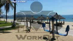 Площадка для воркаута в городе Нячанг №4067 Маленькая Советская фото